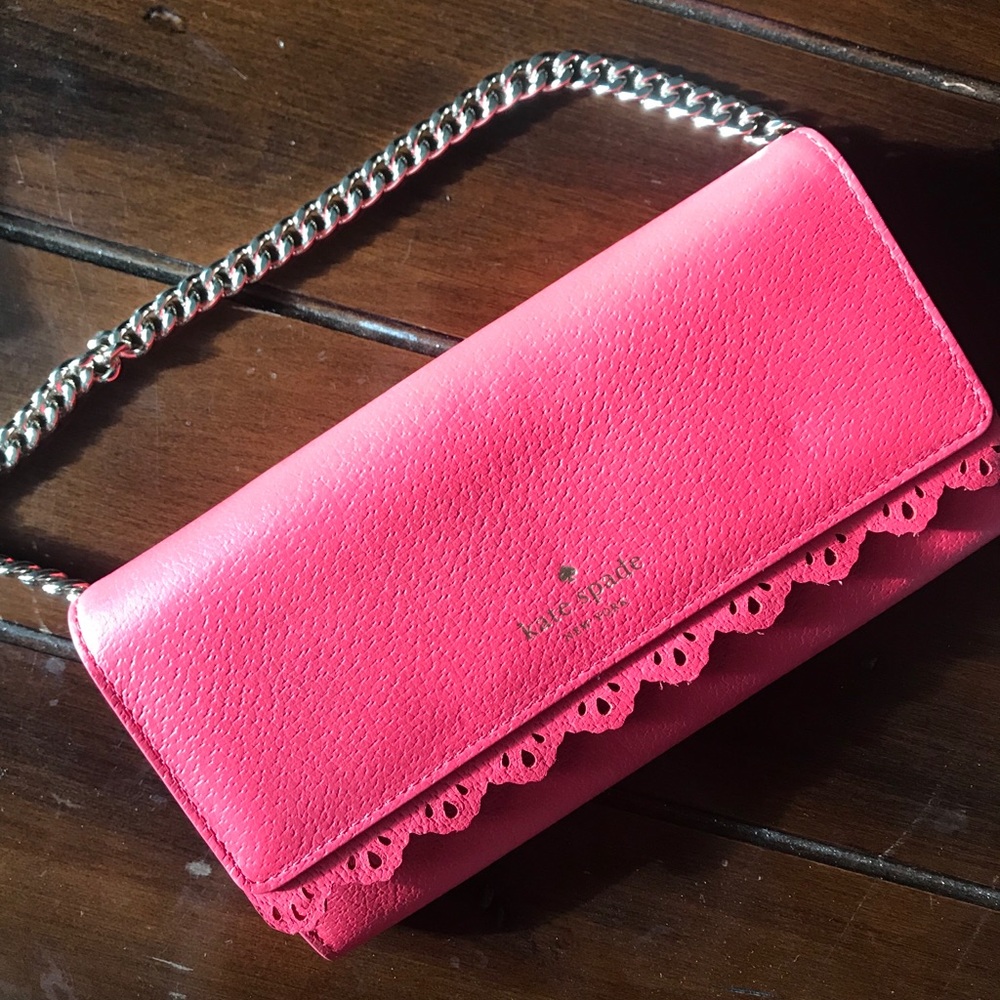Kate Spade Wallet with wristlet attachment